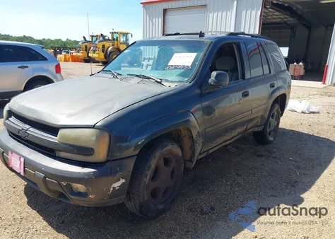 2006 Chevrolet Trailblazer Ls из США, поврежденный, VIN 1GNDS13S162317336